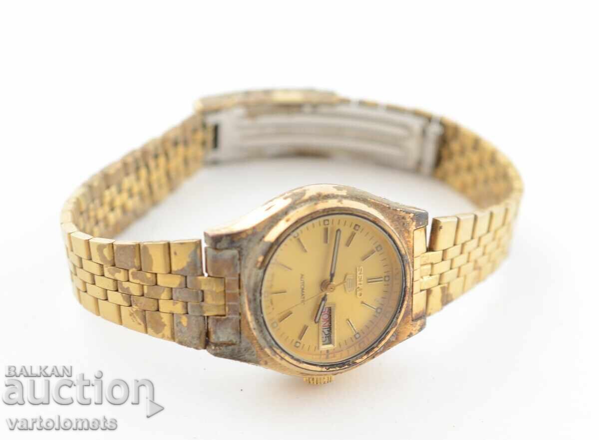 Дамски часовник SEIKO 5 AUTOMATIC - не работи стабилно Дамски часовник SEIKO 5 AUTOMATIC - не работи стабилно