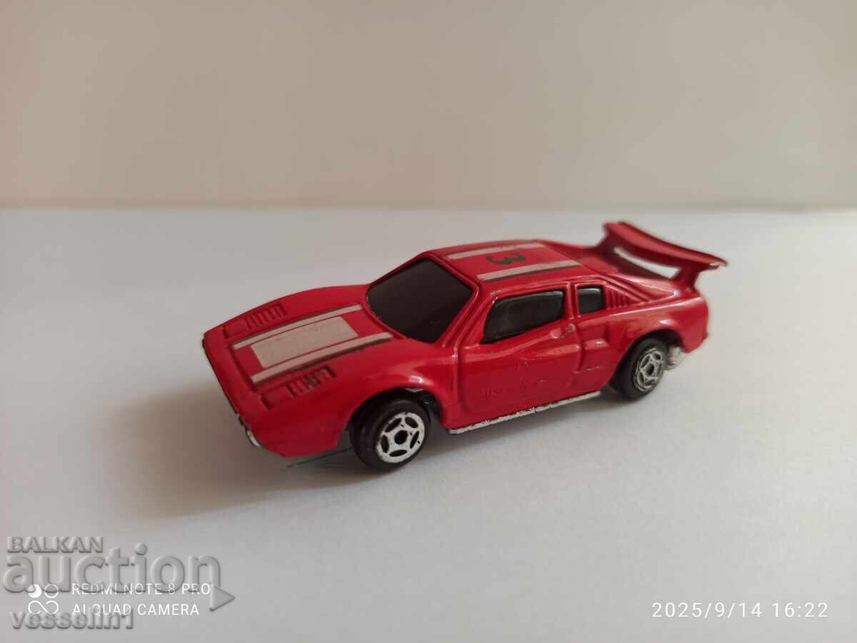 Old toy car Ferrari 308 GTB 1/64 Old toy car Ferrari 308 GTB 1/64
