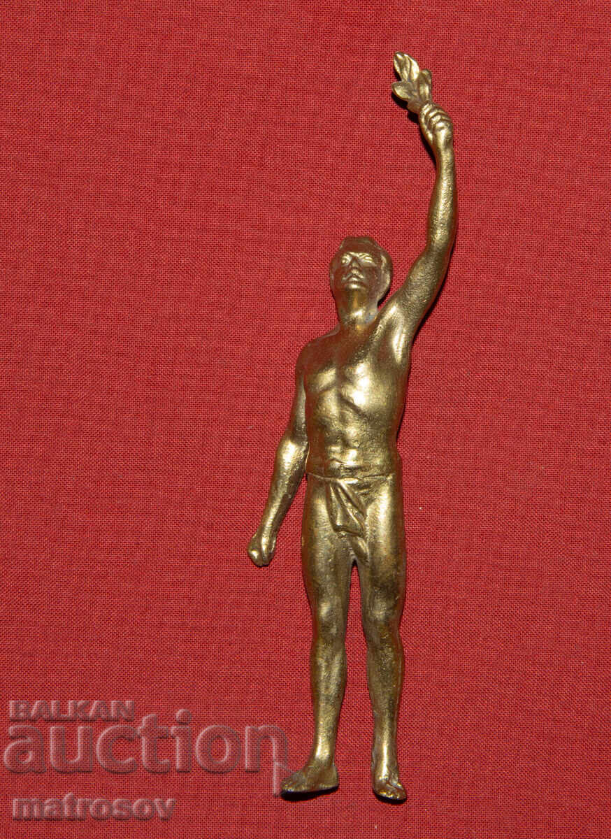 Brass decorative statue sculpture with price 180.00 BGN | € 92.03