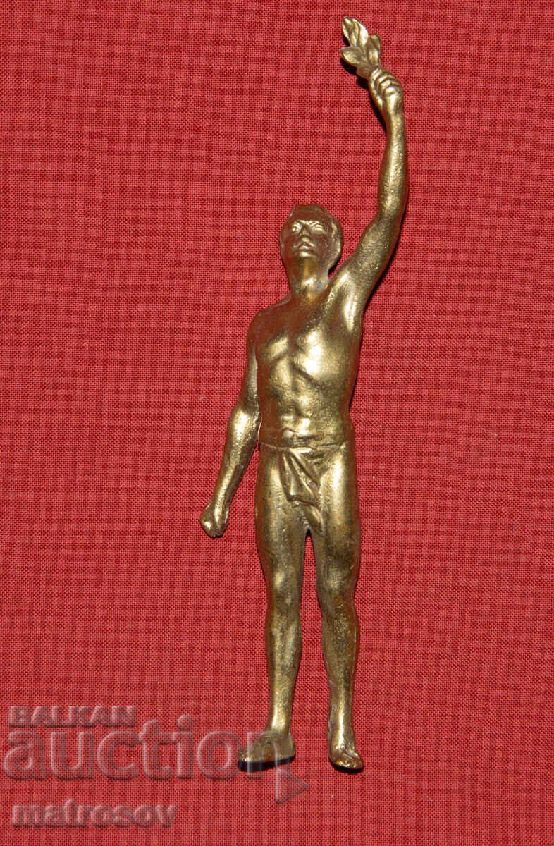 Brass decorative statue sculpture
