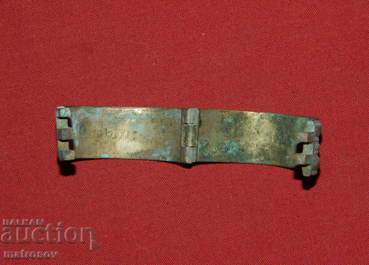 Brățară veche tradițională din bronz, bijuterie - 5