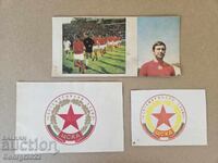 Three CSKA cards