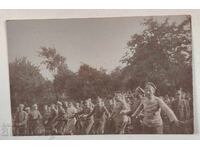 SOLDATI HORO POZĂ VECHE MILITARĂ PRIMUL RĂZBOI MONDIAL PRIMUL R.M