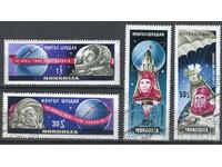 Mongolia 1961. CTO - Cosmos, First Flight
