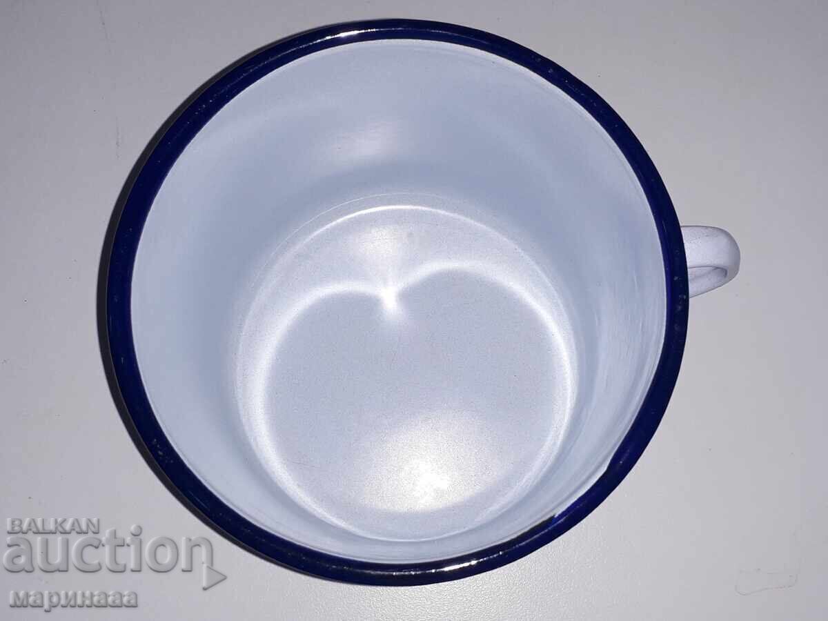 Delivery of LARGE ENAMELED PITCHER. ''OBORISHTE 74 G''