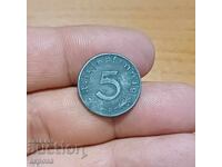 5 Pfennig fasciști 1941/D