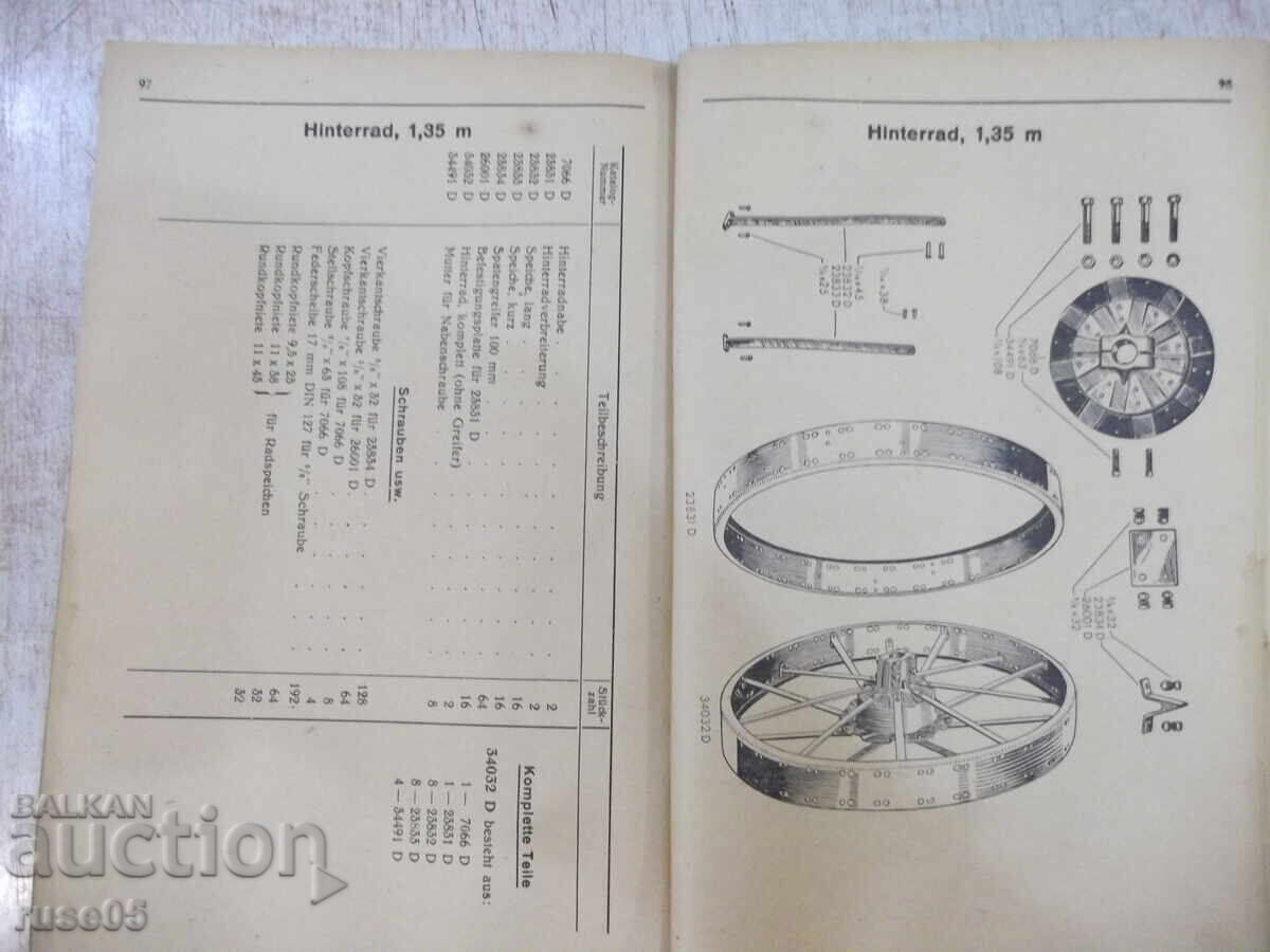 Книга"Bedienungsanleitung und Ersatzteilverzeichnis..."-120с - 5 Книга"Bedienungsanleitung und Ersatzteilverzeichnis..."-120с - 5