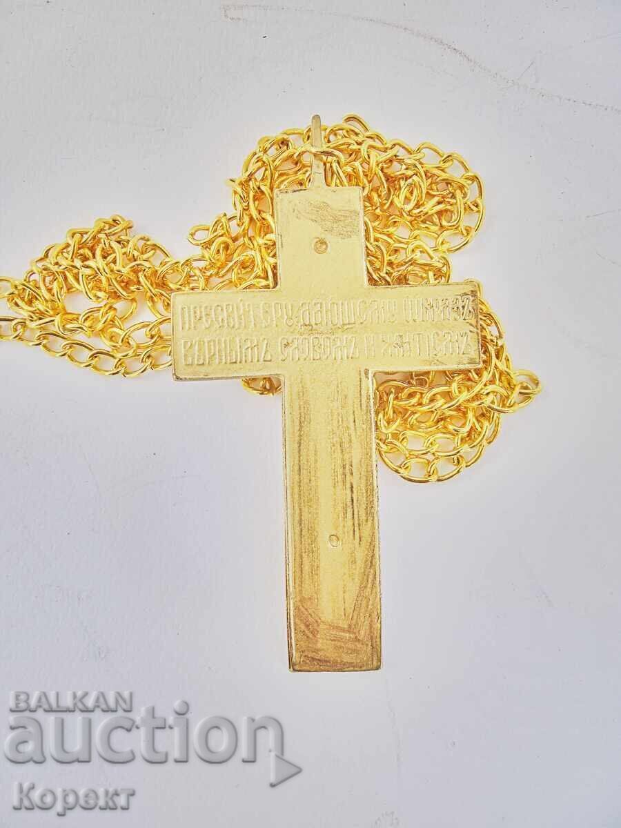Нов Православен нагръден свещенически кръст 1 с цена 105.00 лв. | € 53.69