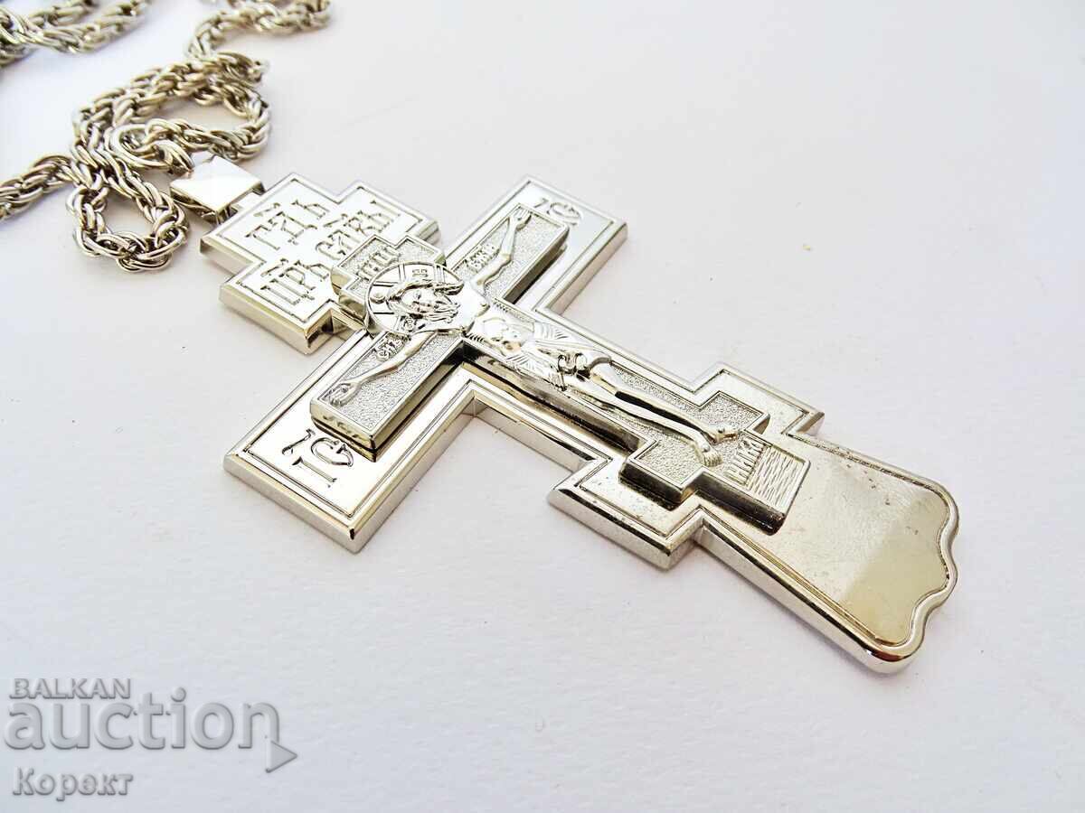 Νέος Ορθόδοξος επιτραχήλιος ιερατικός σταυρός 2 με τιμή 115.00 BGN | € 58.80