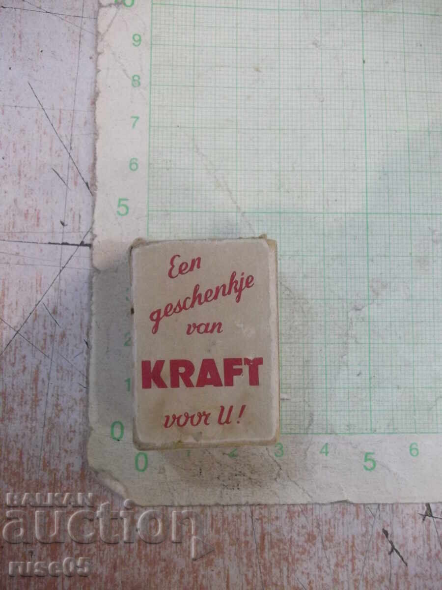 Карти "KRAFT" малки за игра комплект с цена 15.00 лв. | € 7.67