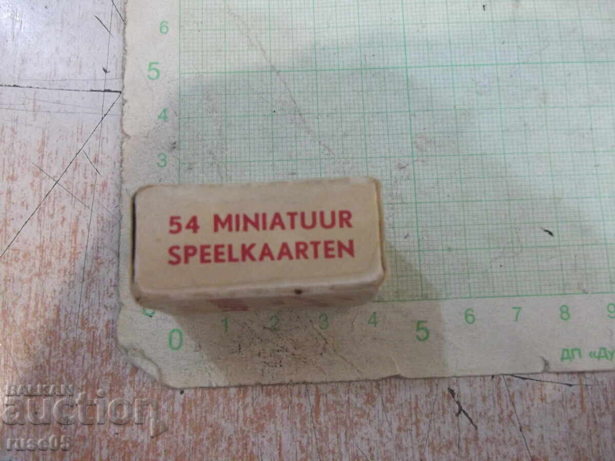 Аукцион Карти "KRAFT" малки за игра комплект