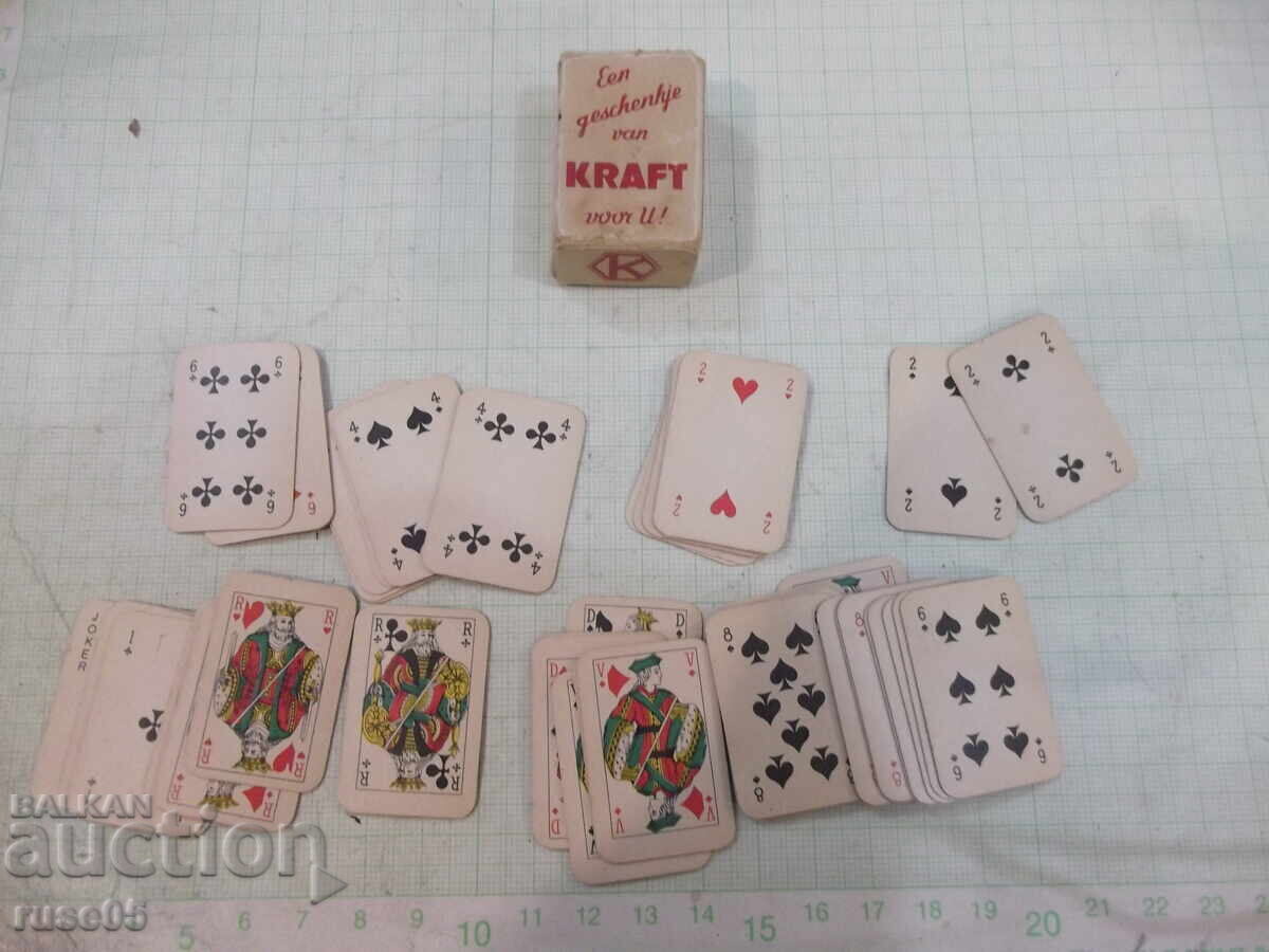 Карти "KRAFT" малки за игра комплект