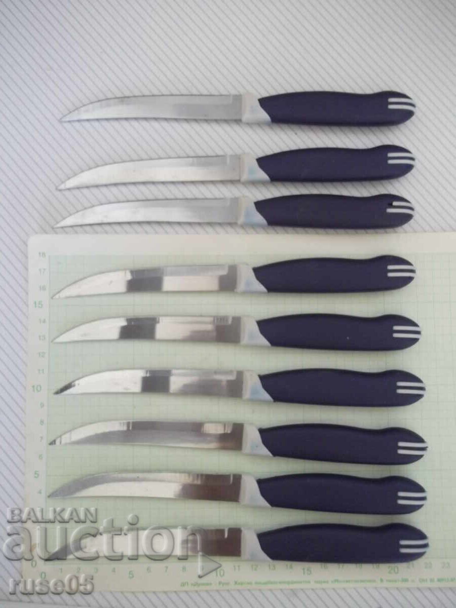 Доставка на Лот от 9 бр. ножа "TRAMONTINA" Доставка на Лот от 9 бр. ножа "TRAMONTINA"