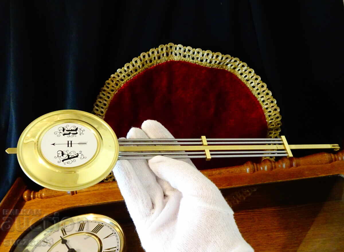 Немски стенен часовник с махало Hermle,перфектен. - 5 Немски стенен часовник с махало Hermle,перфектен. - 5