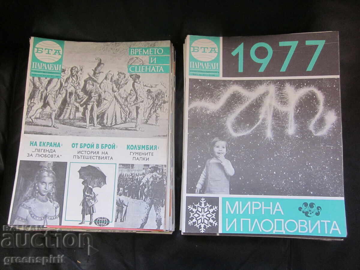 "BTA Parallels" Magazine, 84 issues