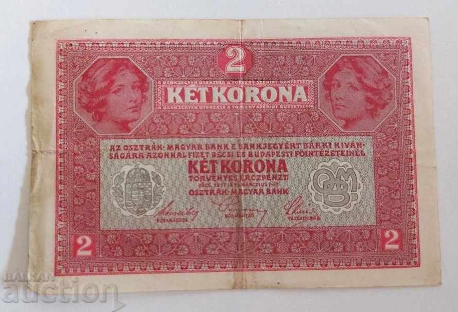 Delivery of . 1912 2 KRON KRONEN KRONEN BANK AUSTRIA-HUNGARY