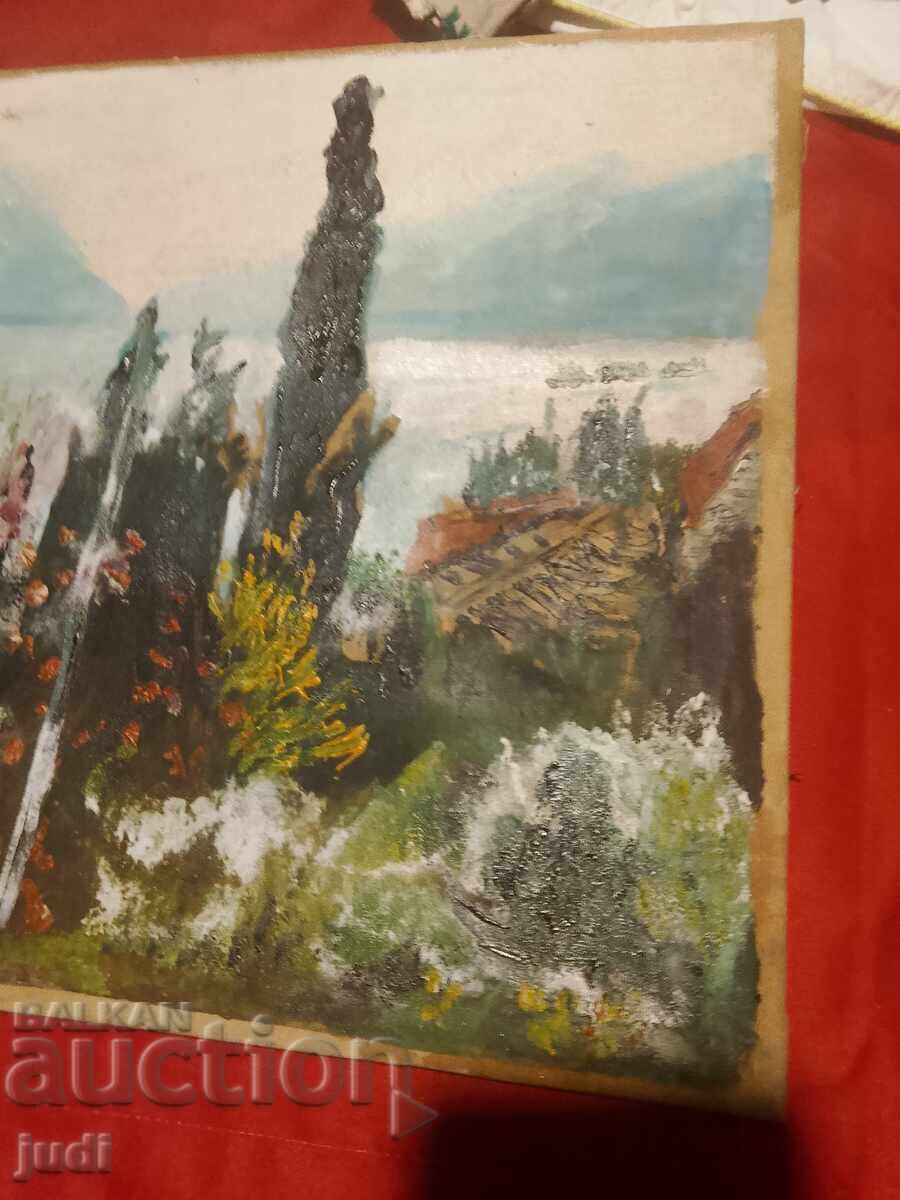 Аукцион Маслена картина платно