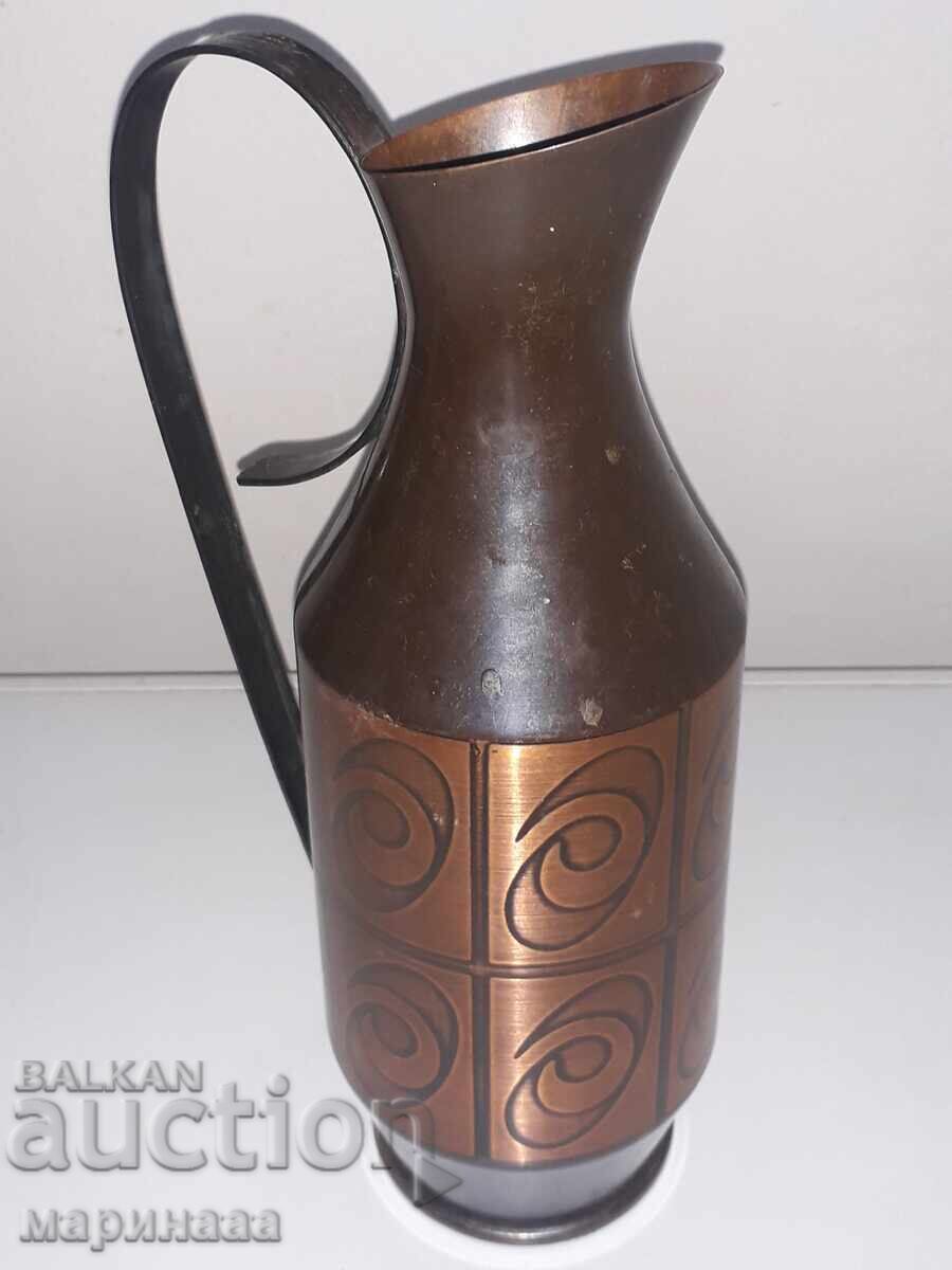OLD COPPER VASE - 5
