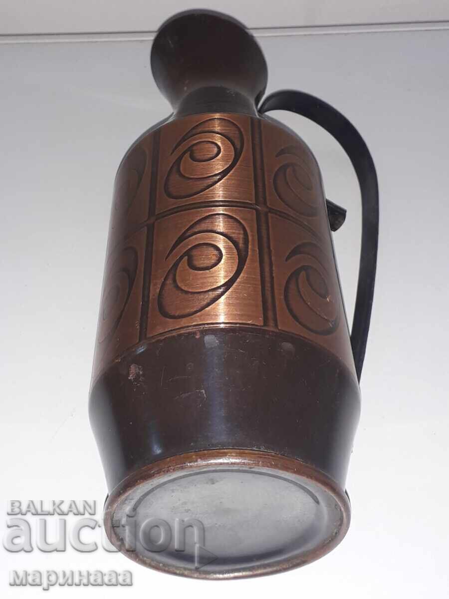 OLD COPPER VASE - 6