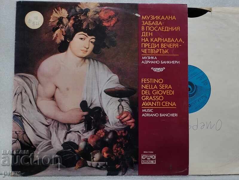 VHA 11258 - Adriano Banchieri – Musical Entertainment VHA 11258 - Adriano Banchieri – Musical Entertainment