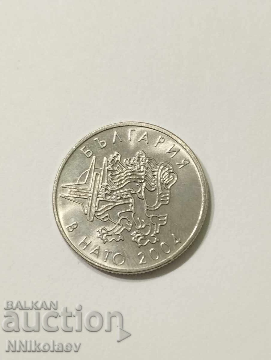 50 stotinki 2004 Η Βουλγαρία στο ΝΑΤΟ με τιμή 6.00 BGN | € 3.07 50 stotinki 2004 Η Βουλγαρία στο ΝΑΤΟ με τιμή 6.00 BGN | € 3.07