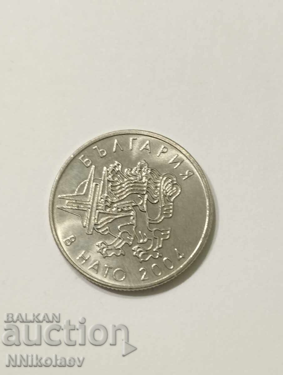 50 стотинки 2004 г. България в НАТО 50 стотинки 2004 г. България в НАТО
