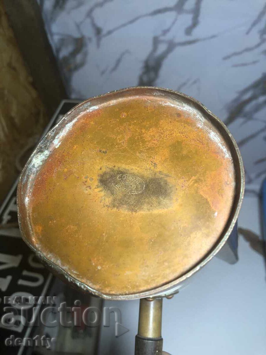 Аукцион стара медна кана за кафе копрал Португалия