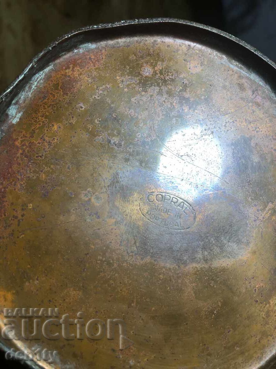 Доставка на стара медна кана за кафе копрал Португалия