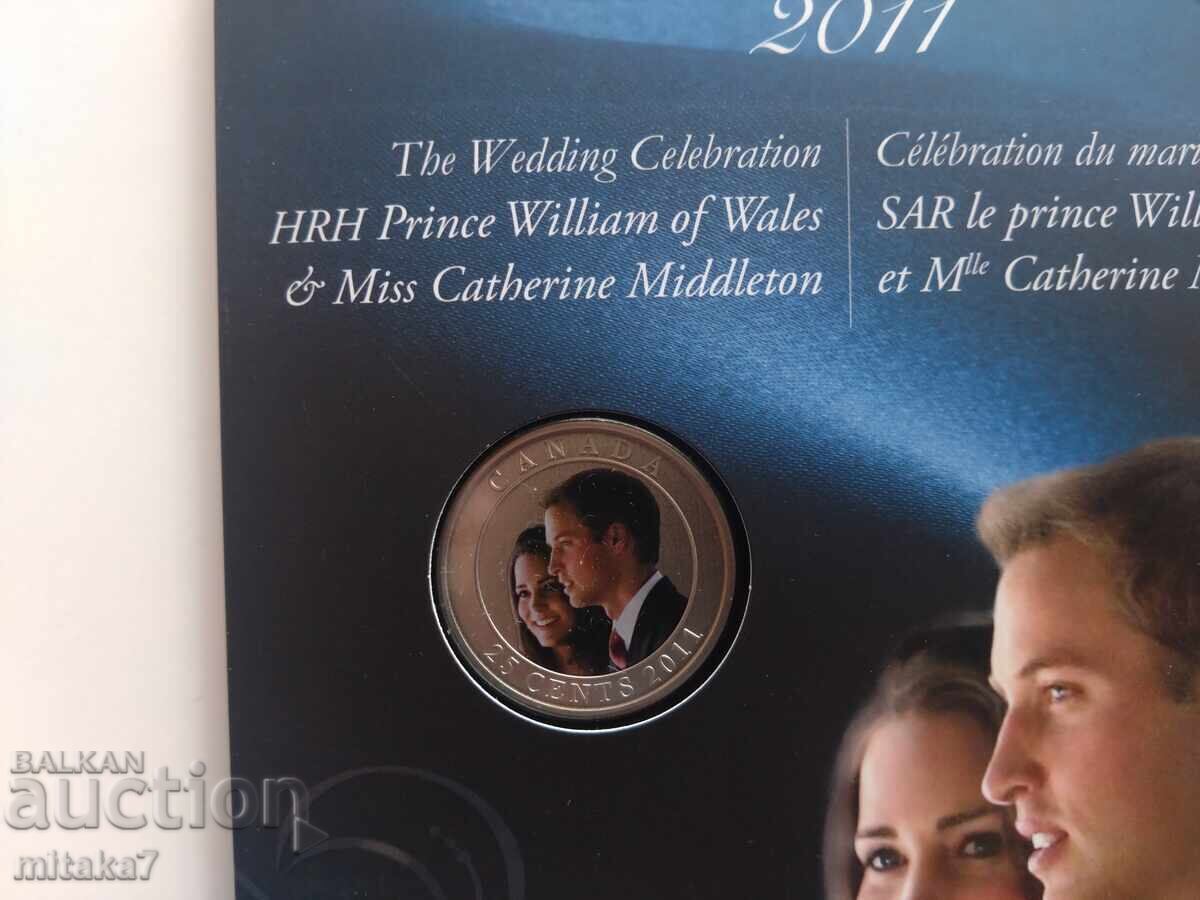25 цента 2011 година, Канада с цена € 10.00 | 19.56 лв. 25 цента 2011 година, Канада с цена € 10.00 | 19.56 лв.