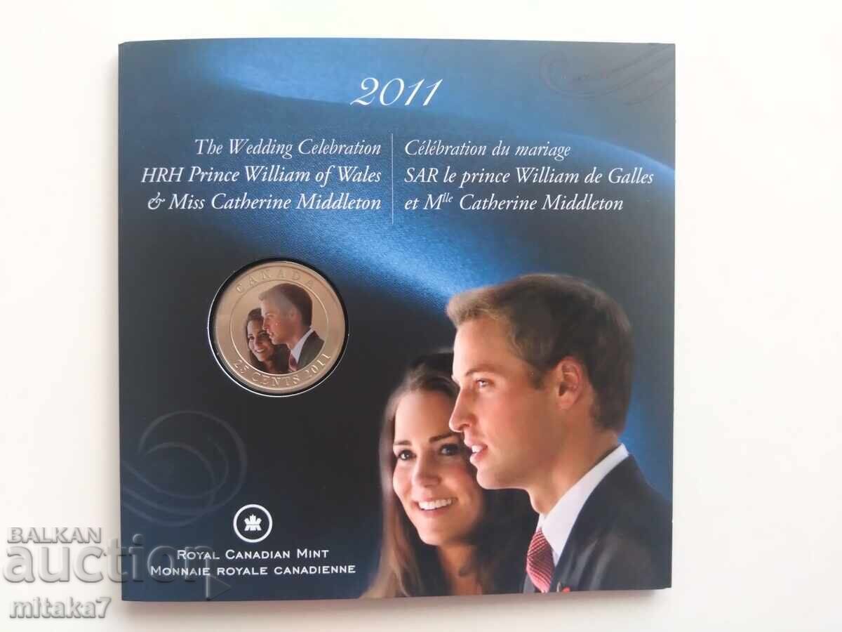 25 цента 2011 година, Канада 25 цента 2011 година, Канада