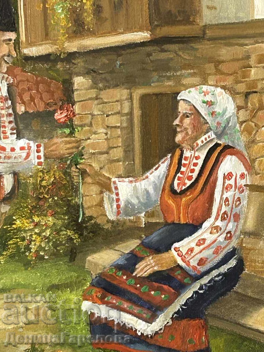 Δενίτσα Γκαρέλοβα πίνακας 50/40 "Δεν υπάρχει καθυστερημένη αγάπη" - 5