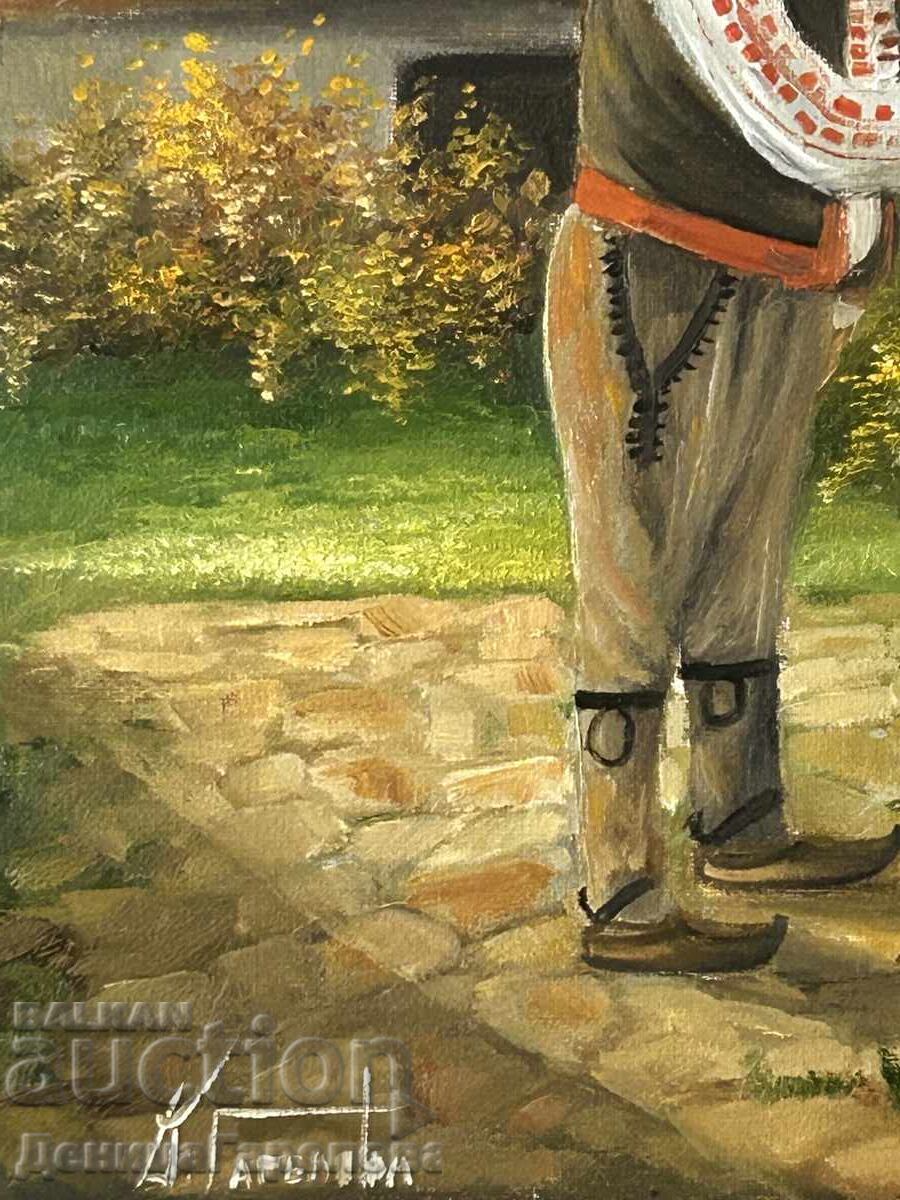 Δενίτσα Γκαρέλοβα πίνακας 50/40 "Δεν υπάρχει καθυστερημένη αγάπη" - 6