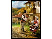 Δενίτσα Γκαρέλοβα πίνακας 50/40 "Δεν υπάρχει καθυστερημένη αγάπη"