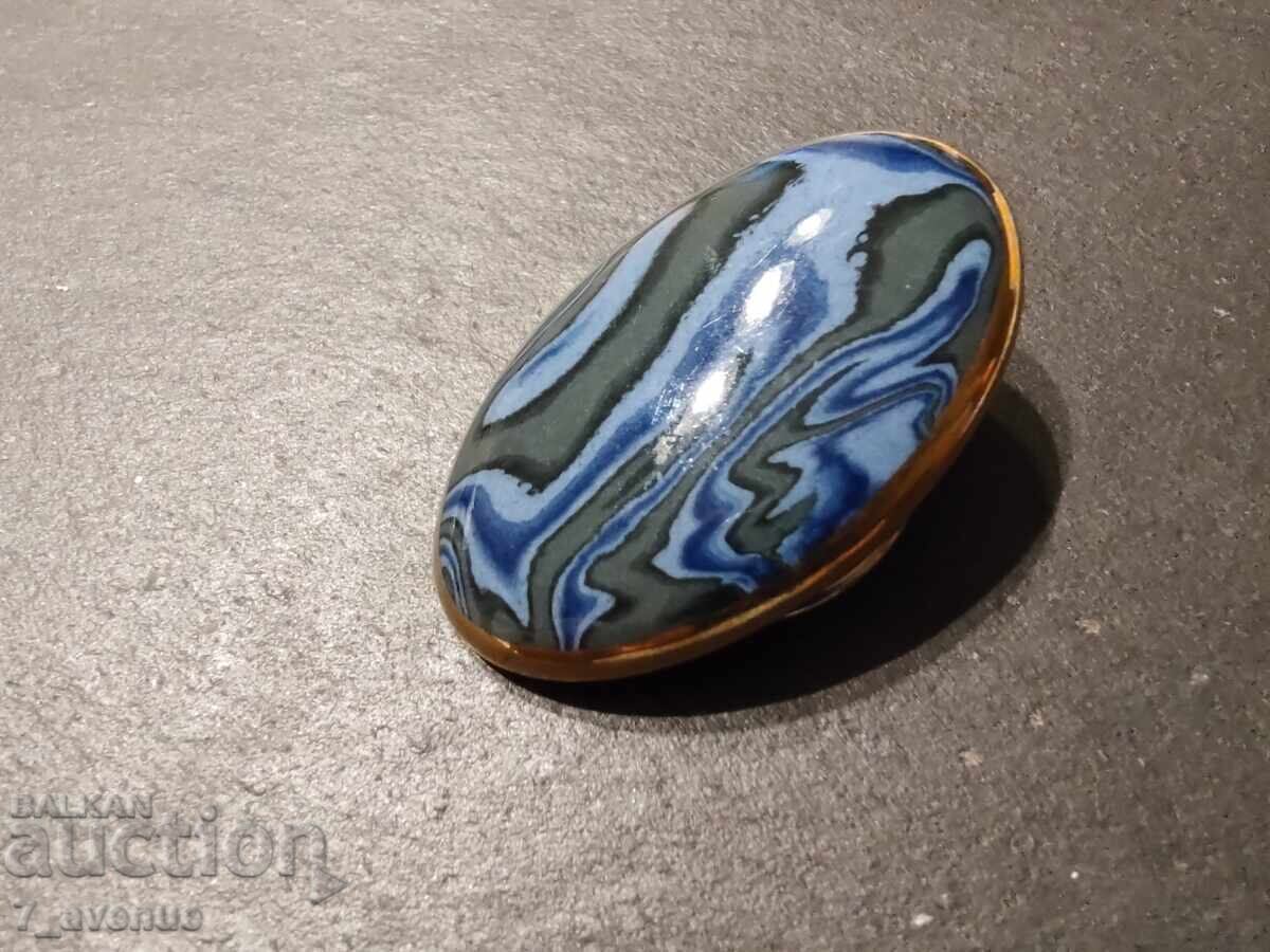 Brooch/Clip-on earring, very effective, 15.09.25