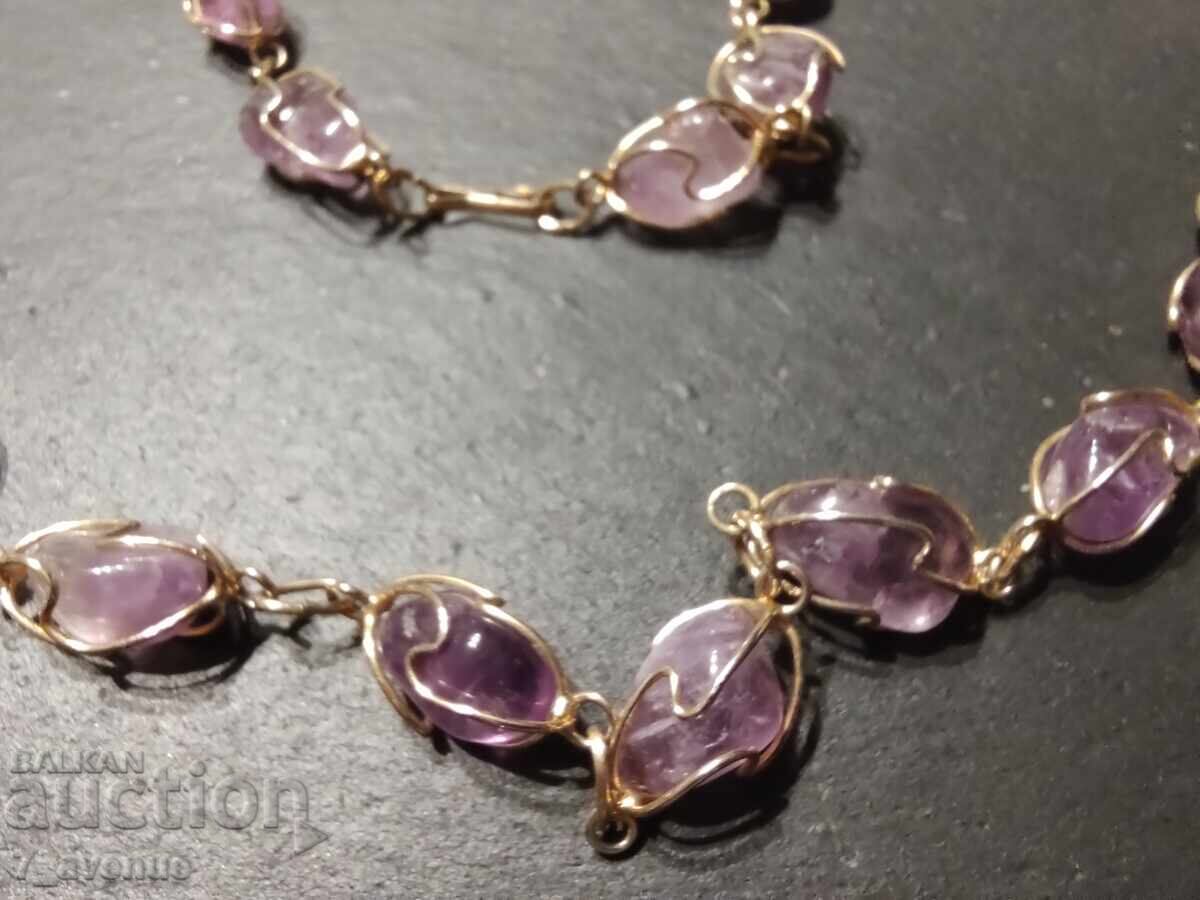 Delivery of Amethyst Necklace 15.09.25