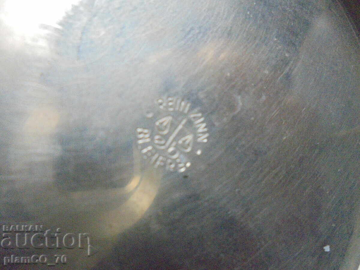 №8264 Old porcelain mug "GERTZ" with embossed ornaments - 6