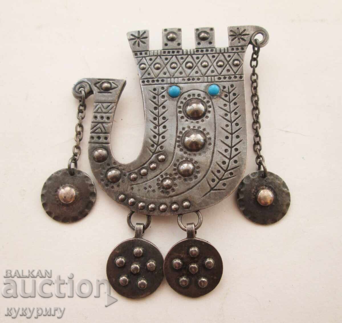 Women's jewelry for traditional costume, sparkling pin, Samokov nail Women's jewelry for traditional costume, sparkling pin, Samokov nail