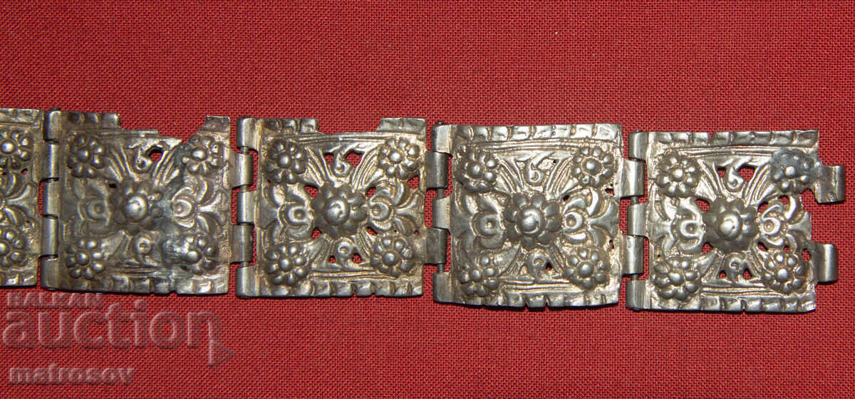 Традиционна гривна накит сребро - 5