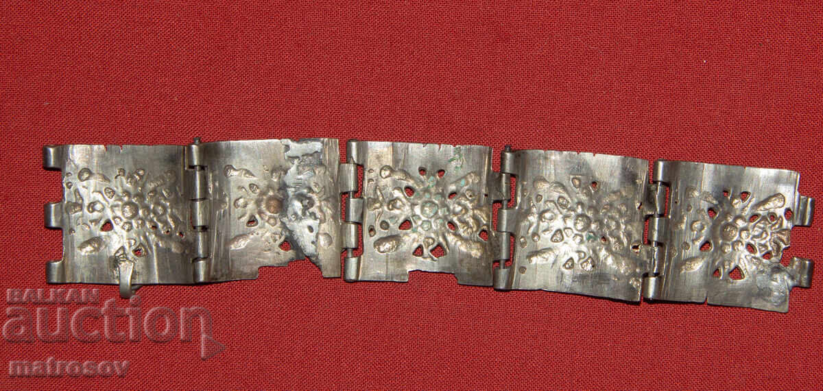 Традиционна гривна накит сребро - 6