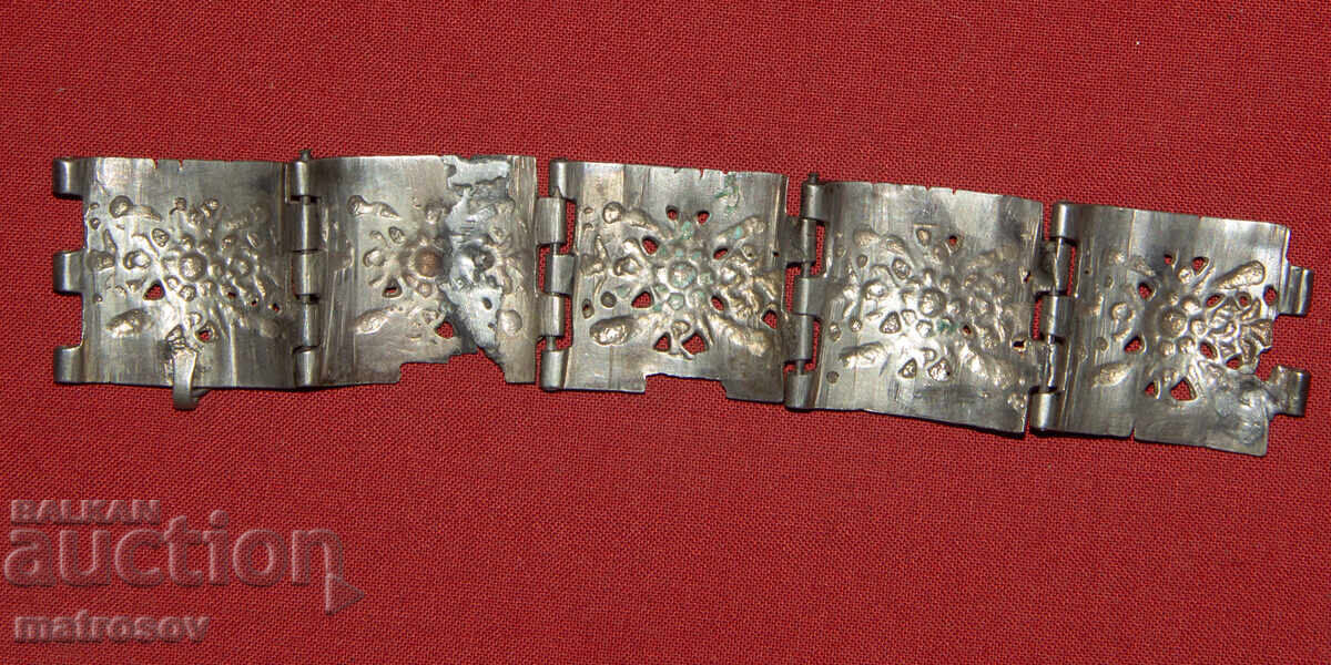 Традиционна гривна накит сребро - 7