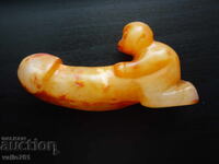 NATURAL JADE 245 CT 49 GR. SEX EROTICA PENIS PHALLUS