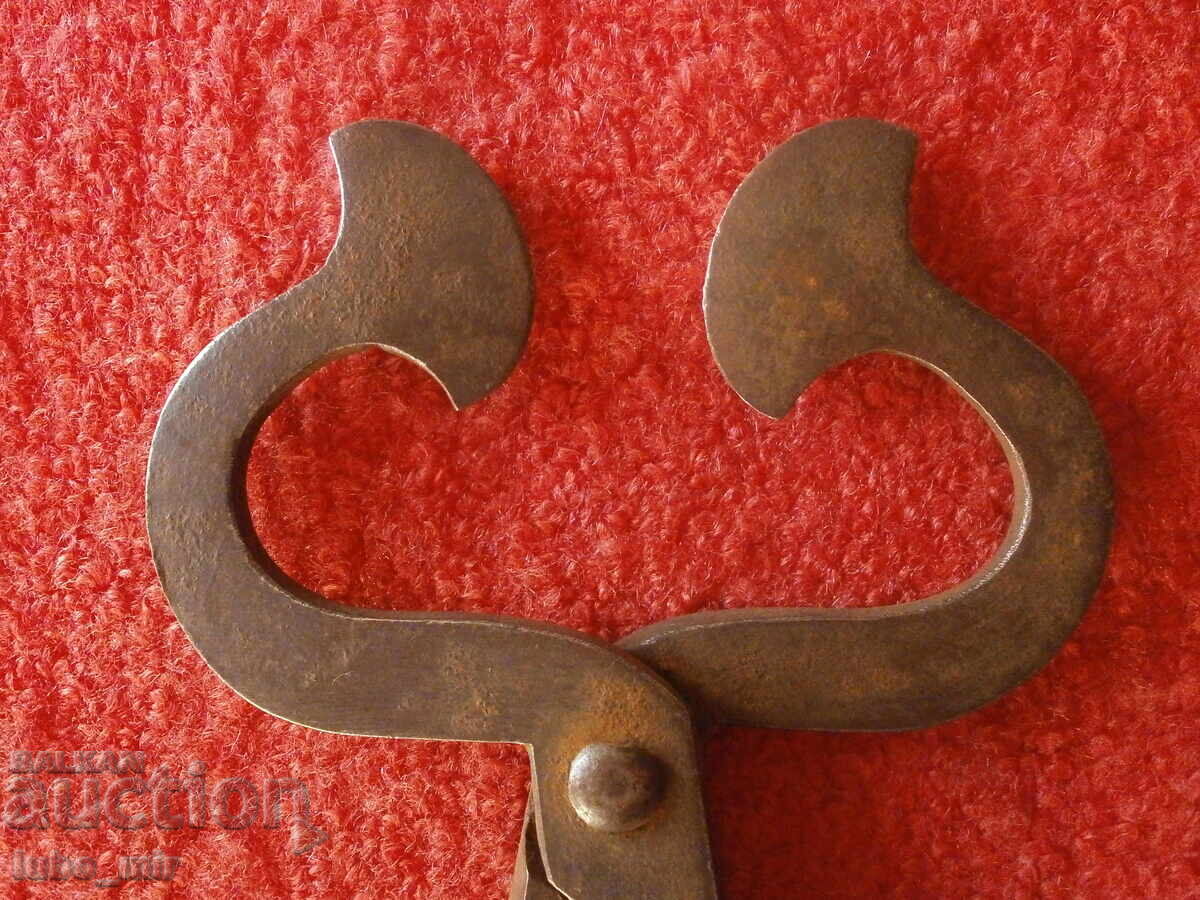 Auction Antique Forged Sugar Cutter Auction Antique Forged Sugar Cutter