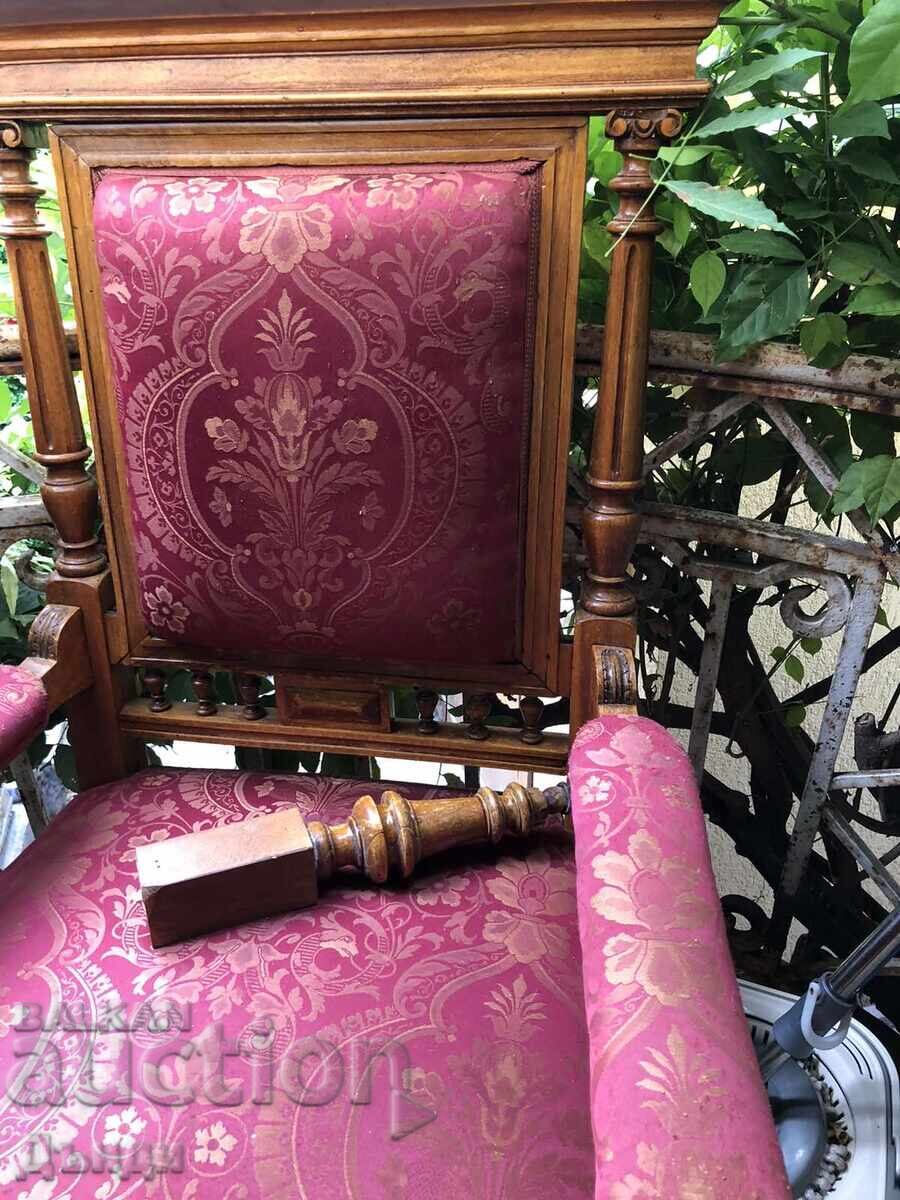 Old antique armchair with price 100.00 BGN | € 51.13