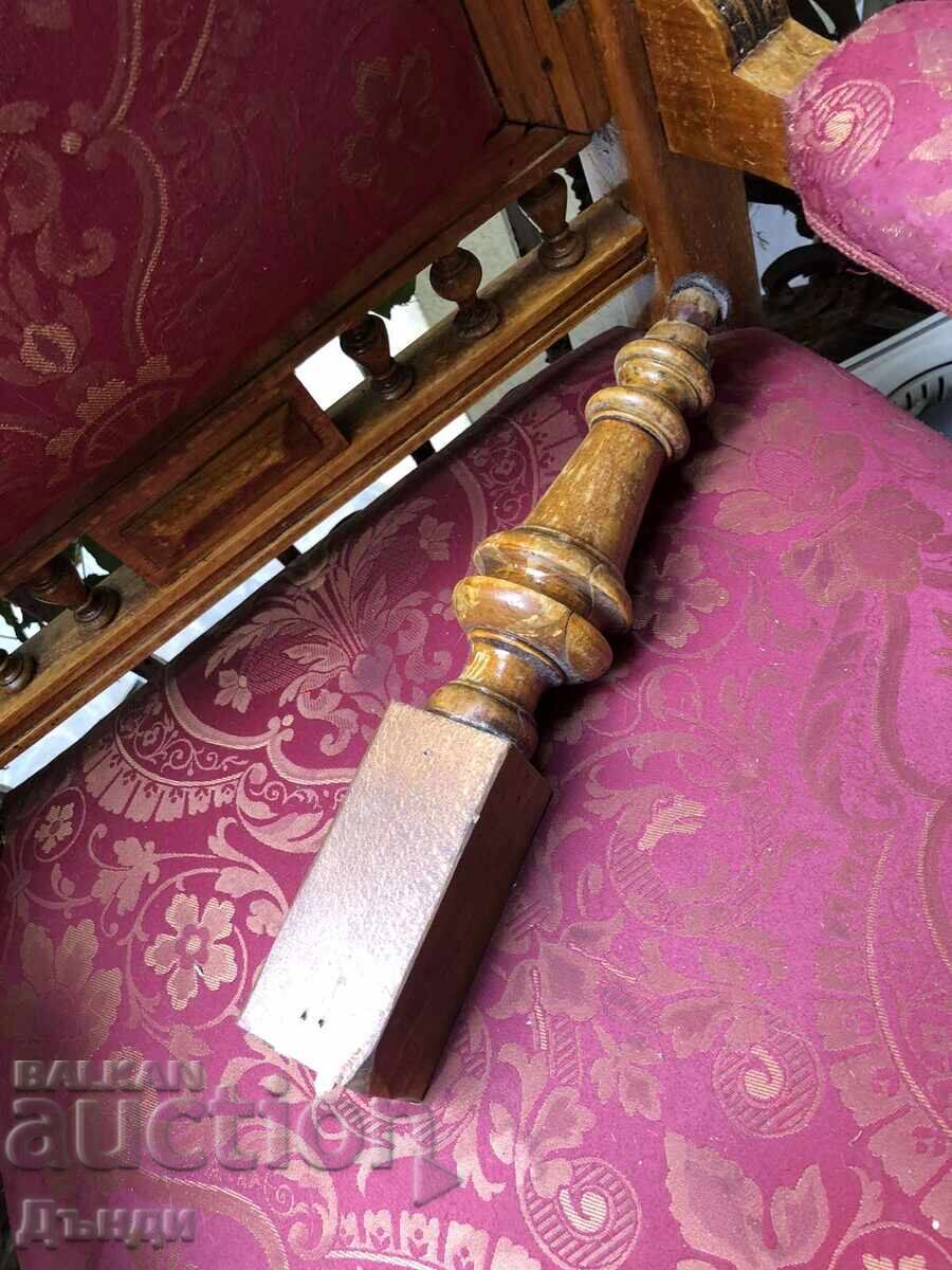 Old antique armchair - 5