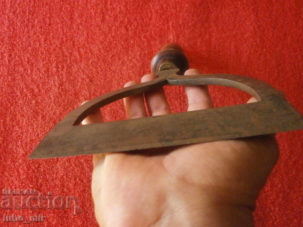 Antique Forged Swedish Meat Cleaver - 6 Antique Forged Swedish Meat Cleaver - 6