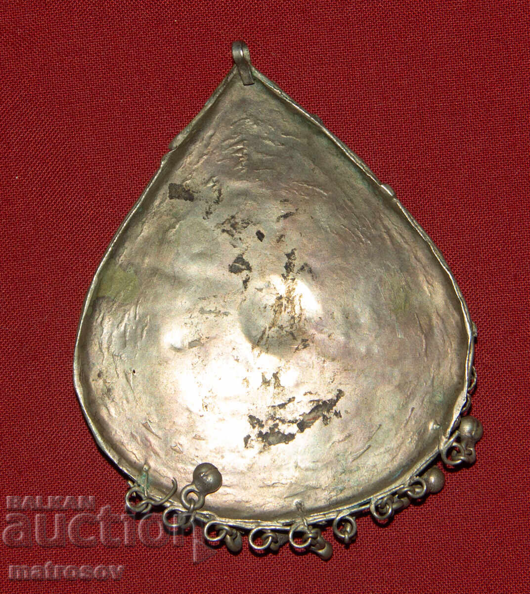 Old silver traditional necklace - 6