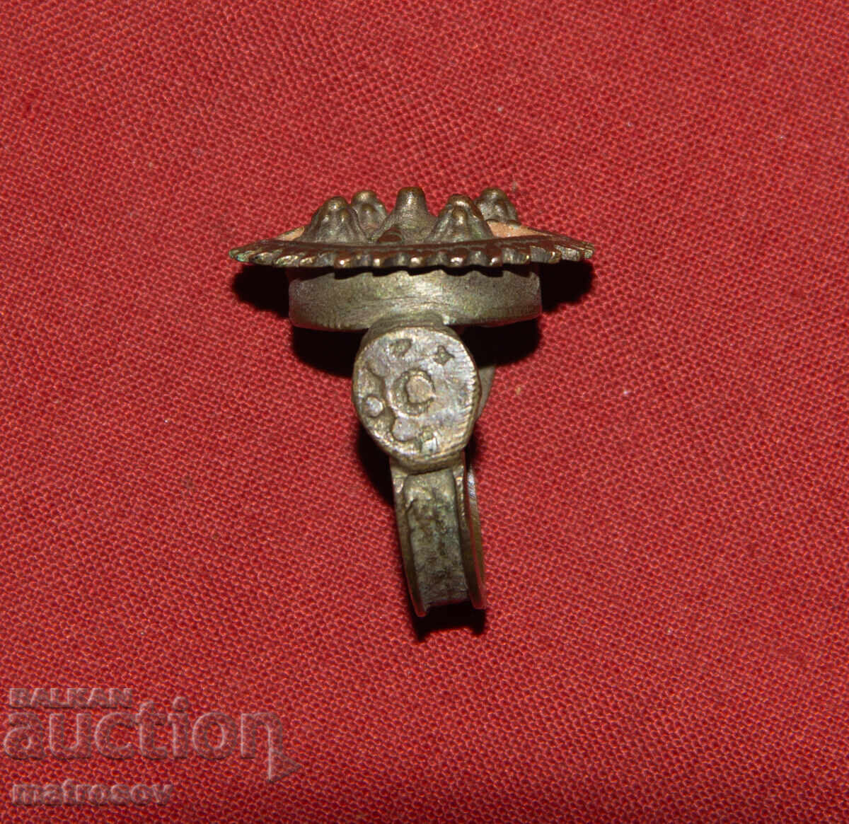 Стар традиционен бронзов дамски пръстен - 6 Стар традиционен бронзов дамски пръстен - 6