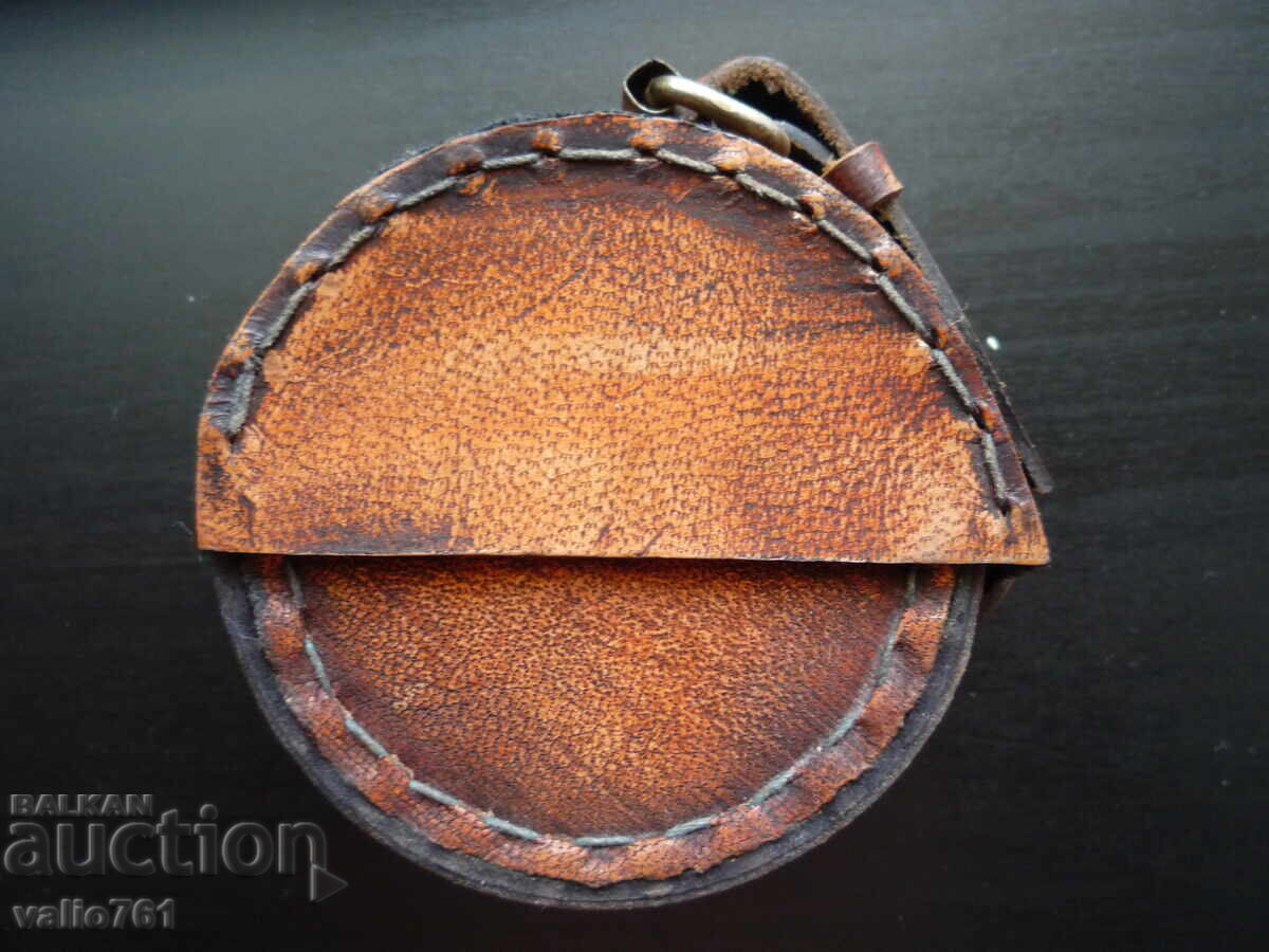 WWII Olympic Games Berlin 1936 Leather Stopwatch Case - 7