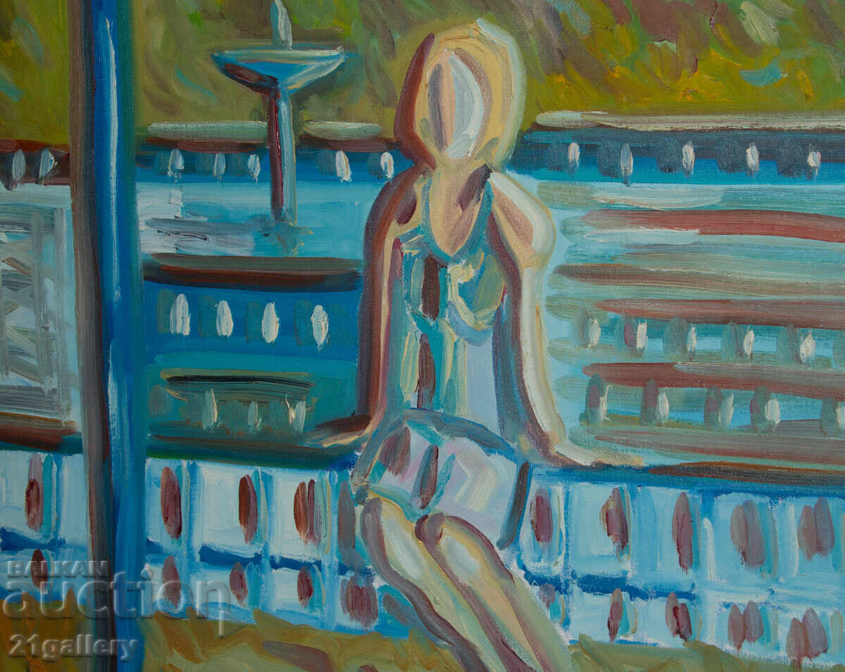 Έργο ζωγραφικής με λάδι, εικονιστική σύνθεση - 5