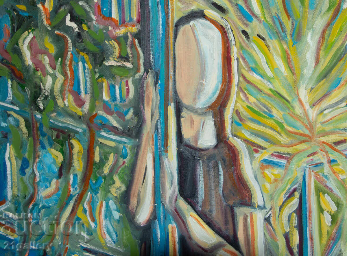 Oil painting, figurative composition - 5 Oil painting, figurative composition - 5